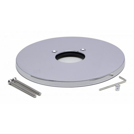ALFI brand Polished Chrome Shower Valve Mixer with Rounded Lever Handle