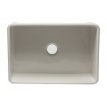 ALFI brand 30 inch Biscuit Reversible Single Fireclay Farmhouse Kitchen Sink