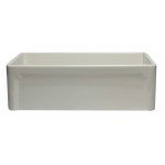 ALFI brand 33 inch Biscuit Reversible Single Fireclay Farmhouse Kitchen Sink