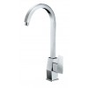 ALFI brand AB3470-PC Polished Chrome Gooseneck Single Hole Bathroom Faucet