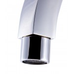 ALFI brand AB3470-PC Polished Chrome Gooseneck Single Hole Bathroom Faucet