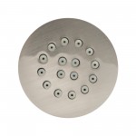 ALFI brand AB3830-BN Brushed Nickel 2" Round Adjustable Shower Body Spray