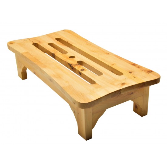 ALFI brand AB4408 24'' Wooden Stool for your Wooden Tub