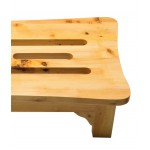 ALFI brand AB4408 24'' Wooden Stool for your Wooden Tub