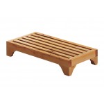 ALFI brand AB4409 4" Modern Wooden Stepping Stool Multi-Purpose Accessory