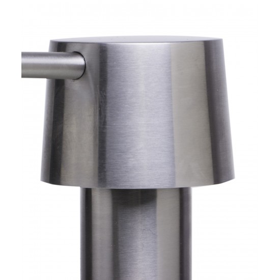 ALFI brand AB5004-BSS Solid Brushed Stainless Steel Modern Soap Dispenser