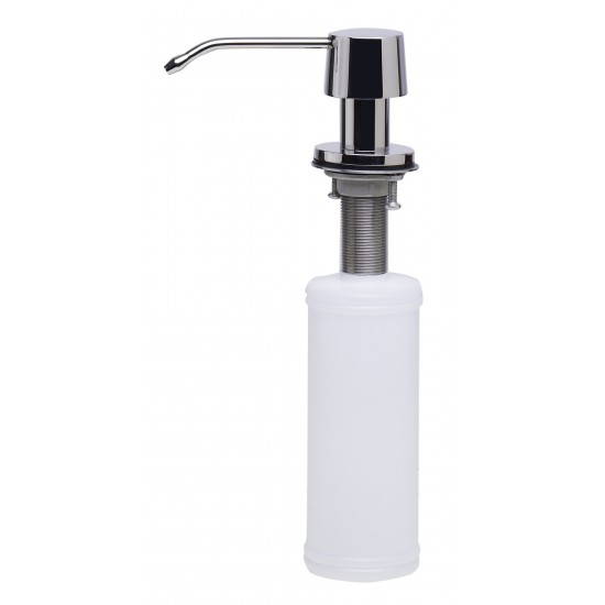 ALFI brand AB5004-PSS Solid Polished Stainless Steel Modern Soap Dispenser