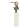 ALFI brand AB5007-BSS Modern Square Brushed Stainless Steel Soap Dispenser