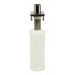 ALFI brand AB5007-PSS Modern Square Polished Stainless Steel Soap Dispenser