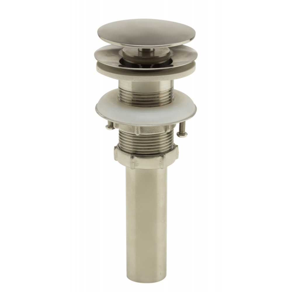 ALFI brand AB5009-BSS Brushed Stainless Steel Pop Up Drain for Sink w/o Overflow ALFI brand AB5009-BSS Brushed Stainless Steel Pop Up Drain for Sink w/o Overflow