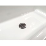 ALFI brand Polished Stainless Stainless Steel Pop Up Drain for Sink w/o Overflow