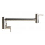 ALFI brand AB5019-BSS Brushed Stainless Steel Retractable Pot Filler Faucet