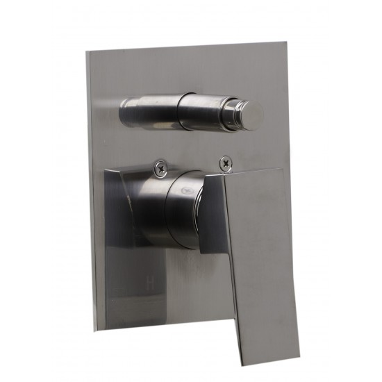 ALFI brandShower Valve Mixer with Square Lever Handle and Diverter