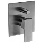 ALFI brandShower Valve Mixer with Square Lever Handle and Diverter