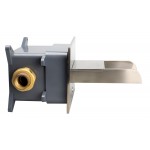 ALFI brand AB5901-BN Brushed Nickel Waterfall Tub Filler