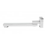 ALFI brand AB7701-PC Polished Chrome Square Foldable Tub Spout