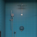 ALFI brand AB7938-PC Sliding Rail Hand Held Shower Head Set with Hose