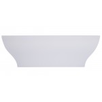 ALFI brand AB8840 67 inch Rectangular Acrylic Free Standing Soaking Bathtub