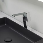 ALFI brand AB9055-BM Black Matte Pop Up Drain without Overflow