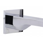 ALFI brand AB9201-PC Polished Chrome Wallmounted Tub Filler Bathroom Spout