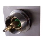 ALFI brand AB9209-BN Brushed Nickel Modern Square 3 Way Shower Diverter