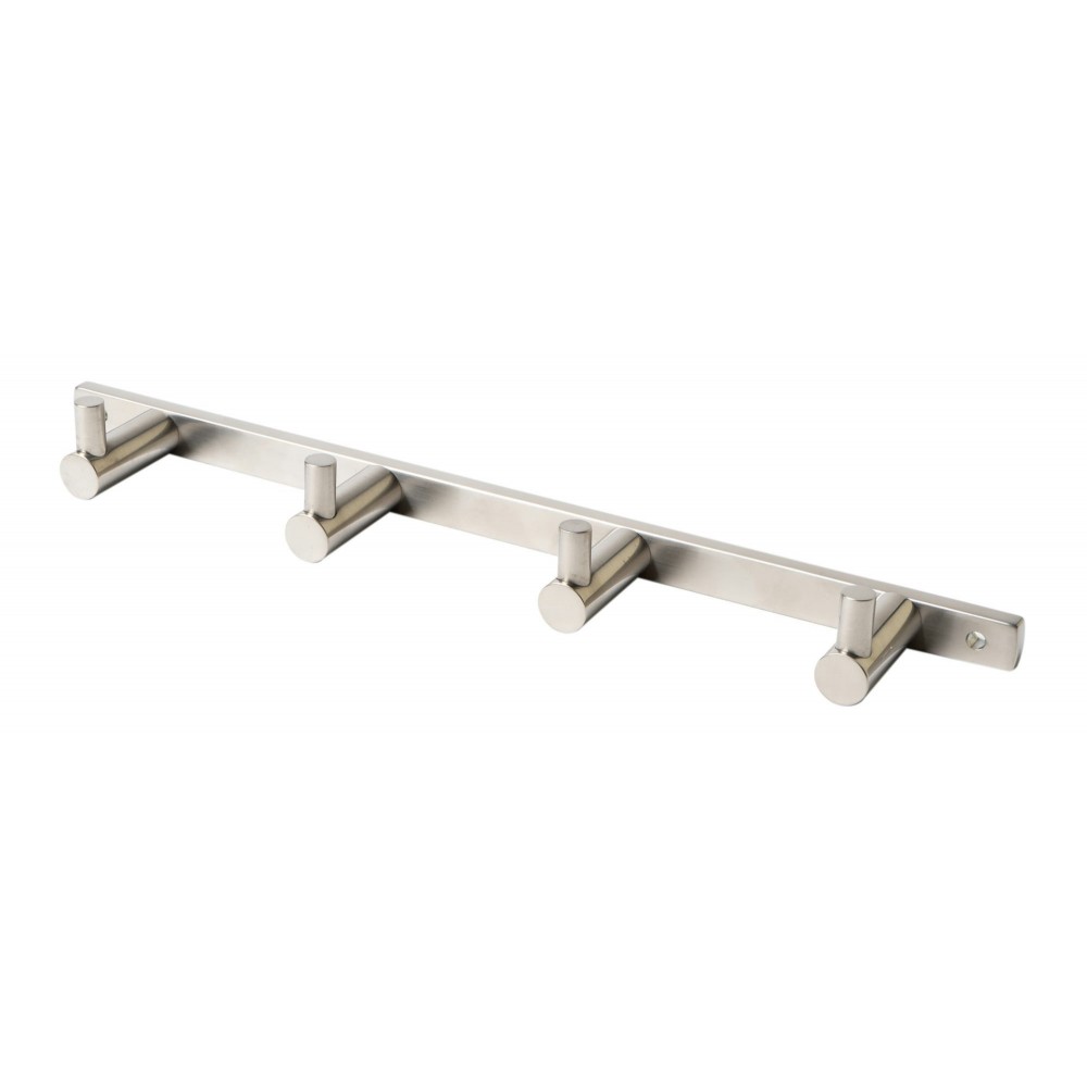 ALFI brand AB9528-BN Brushed Nickel Wall Mounted 4 Prong Robe / Towel Hook ALFI brand AB9528-BN Brushed Nickel Wall Mounted 4 Prong Robe / Towel Hook