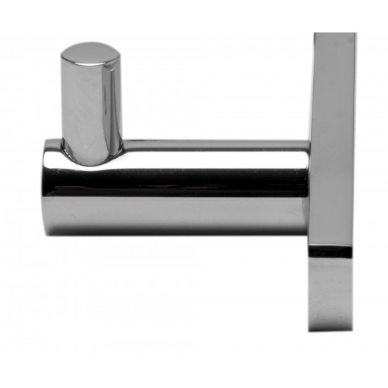 ALFI brand Wall Mounted 4 Prong Robe / Towel Hook Bathroom Accessory