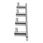 ALFI brand Wall Mounted 4 Prong Robe / Towel Hook Bathroom Accessory