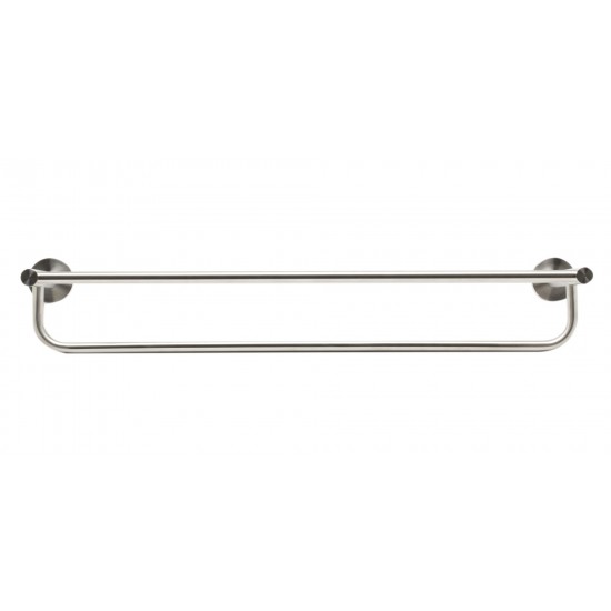 ALFI brand AB9538-BN Brushed Nickel 26 inch Towel Bar & Shelf Bathroom Accessory