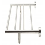 ALFI brand AB9538-BN Brushed Nickel 26 inch Towel Bar & Shelf Bathroom Accessory