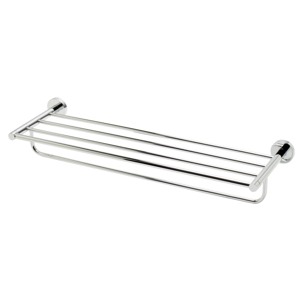 ALFI brand AB9538-PC 26 inch Towel Bar & Shelf Bathroom Accessory