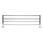 ALFI brand AB9538-PC 26 inch Towel Bar & Shelf Bathroom Accessory