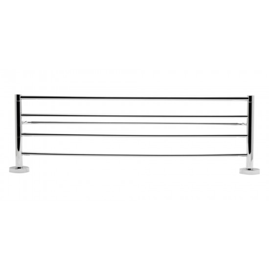 ALFI brand AB9538-PC 26 inch Towel Bar & Shelf Bathroom Accessory