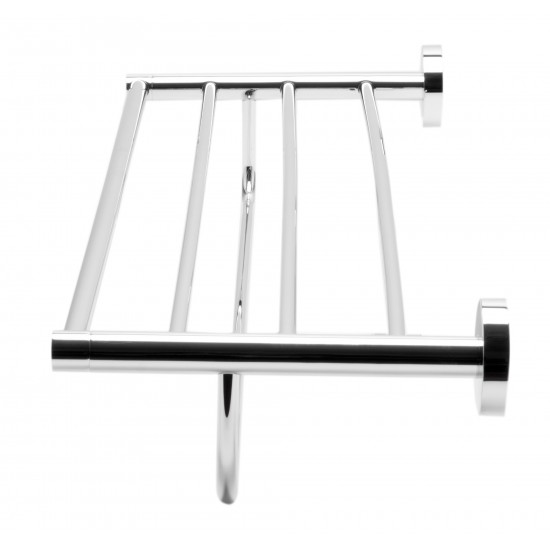 ALFI brand AB9538-PC 26 inch Towel Bar & Shelf Bathroom Accessory