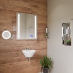 ALFI brand Corner Mounted Double Glass Shower Shelf Bathroom Accessory