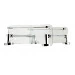 ALFI brand Wall Mounted Double Glass Shower Shelf Bathroom Accessory