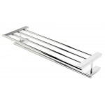 ALFI brand AB9564-PC 26 inch Towel Bar & Shelf Bathroom Accessory