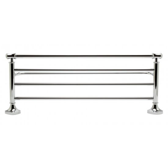 ALFI brand AB9583 Polished Chrome 23 inch Towel Bar & Shelf Bathroom Accessory