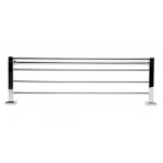 ALFI brand AB9596 Polished Chrome 24 inch Towel Bar & Shelf Bathroom Accessory