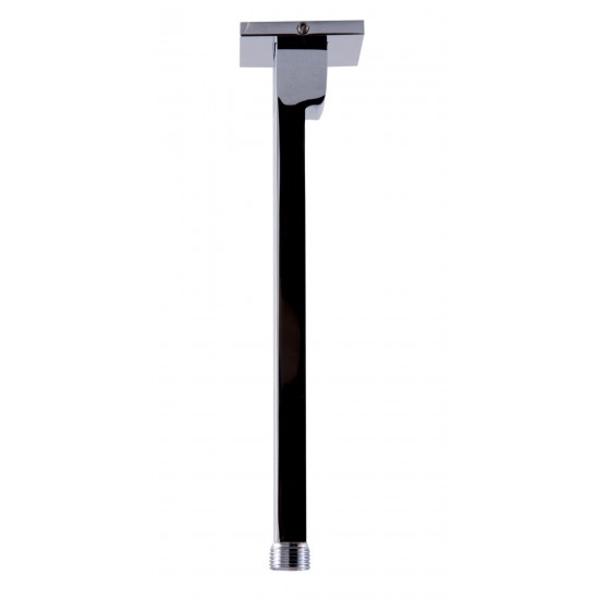 ALFI brand AB9SC-PC Polished Chrome 9" Modern Square Ceiling Mounted Shower Arm