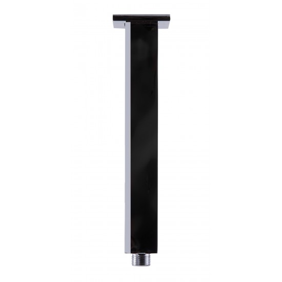 ALFI brand AB9SC-PC Polished Chrome 9" Modern Square Ceiling Mounted Shower Arm