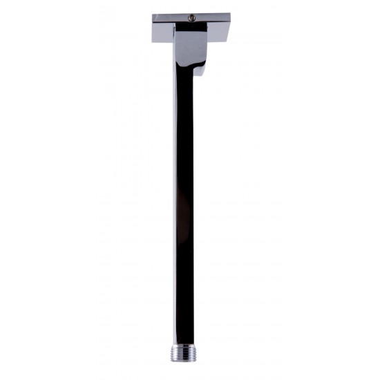 ALFI brand AB9SC-PC Polished Chrome 9" Modern Square Ceiling Mounted Shower Arm