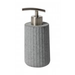 ALFI brand ABCO1001 5 Piece Solid Concrete Gray Matte Bathroom Accessory Set