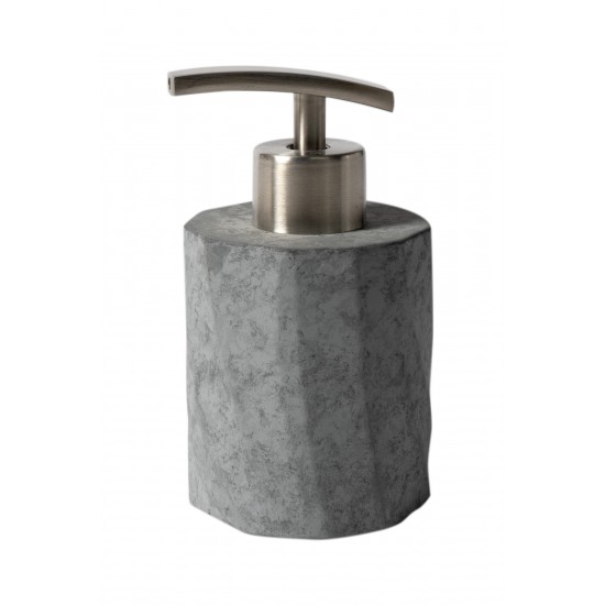 ALFI brand ABCO1019 4 Piece Solid Concrete Gray Matte Bathroom Accessory Set