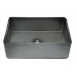 ALFI brand 30 inch Reversible Single Fireclay Farmhouse Kitchen Sink