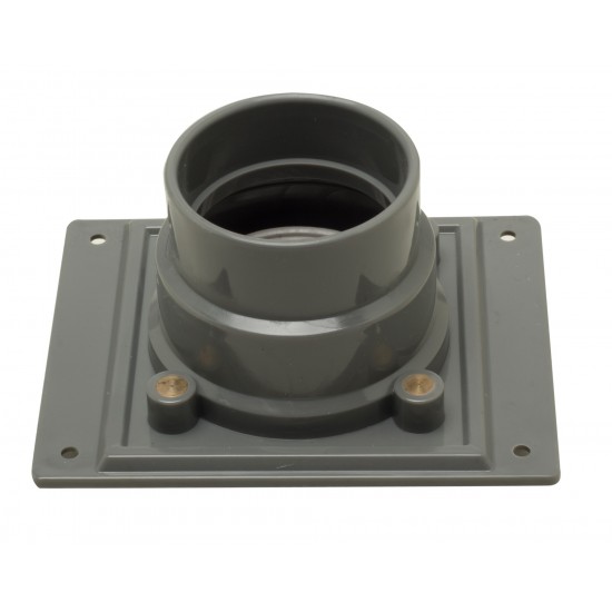 ALFI brand ABDB55 PVC Shower Drain Base with Rubber Fitting