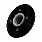 ALFI brand ABDB55CI Cast Iron Shower Drain Base with Rubber Fitting