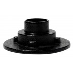 ALFI brand ABDB55CI Cast Iron Shower Drain Base with Rubber Fitting