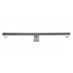 ALFI brand 24" Modern Brushed Linear Shower Drain with Solid Cover