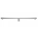 ALFI brand 32" Modern Polished Linear Shower Drain with Solid Cover